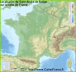 Saint-André-de-Boege en Savoie en 2020