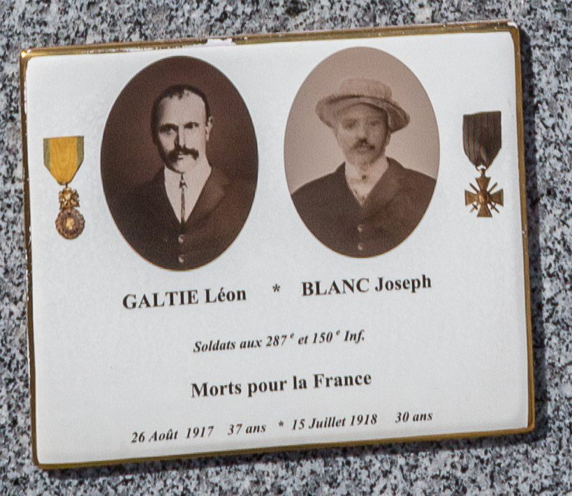 GALTIE Léon et BLANC Joseph