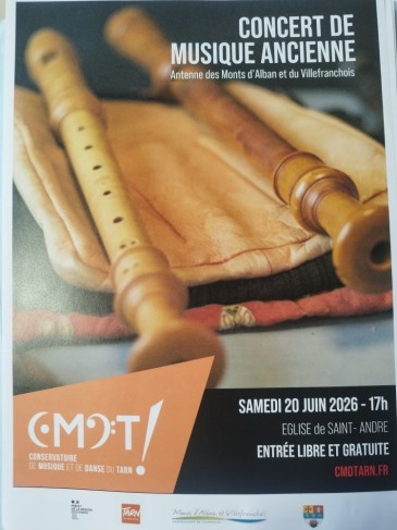 CONCERT DANS L'EGLISE DE SAINT-ANDRE