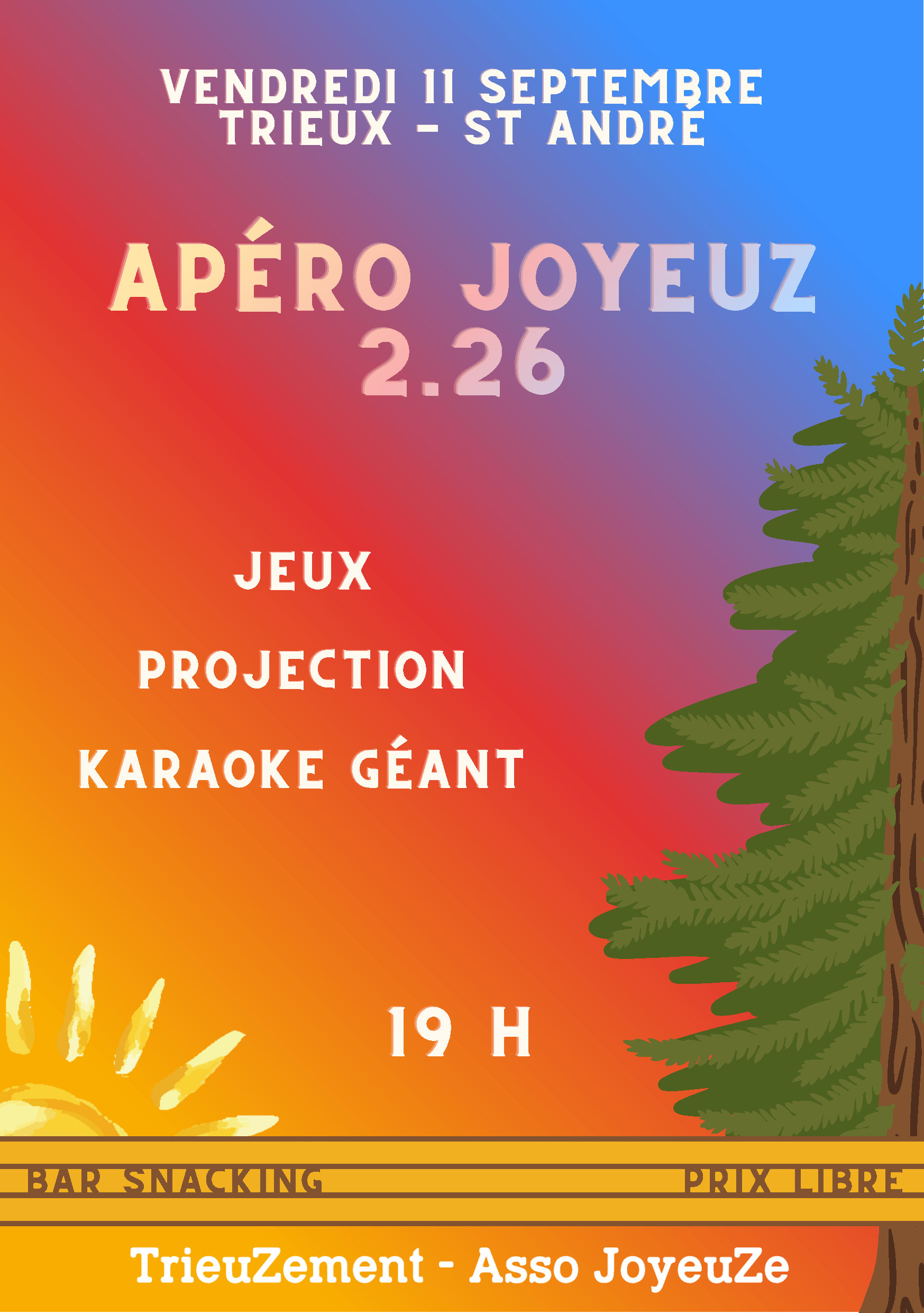 Association TrieuZement APERO JOYEUZ 2.26