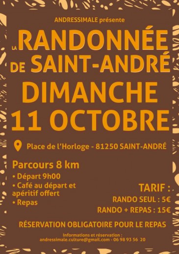 RANDONNEE DE SAINT-ANDRE